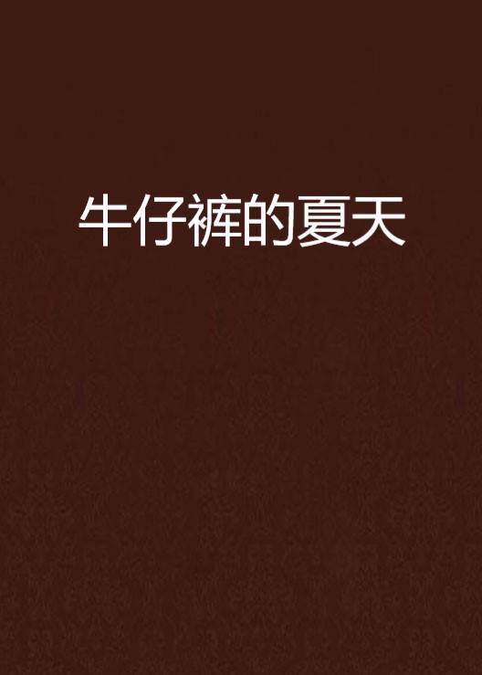 牛仔裤的夏天（2001年安·布拉谢尔创作的小说作品）