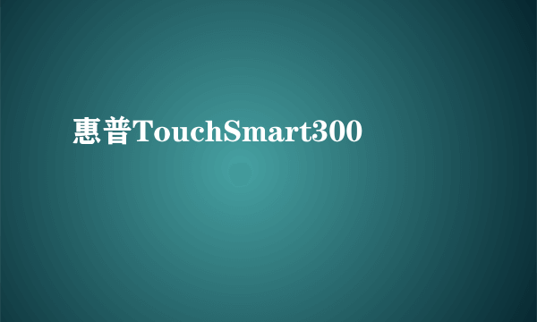 惠普TouchSmart300