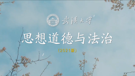 思想道德与法治（武汉大学建设的慕课）