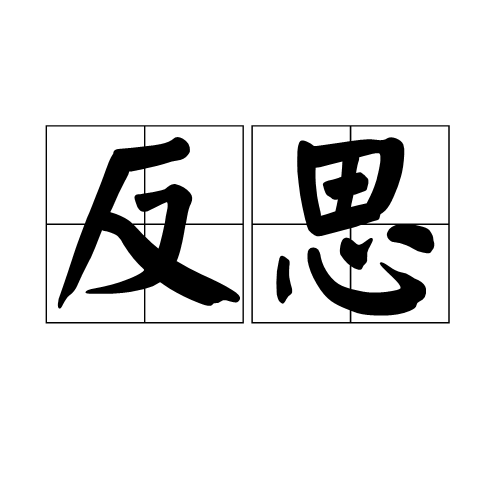 反思（汉语词语）