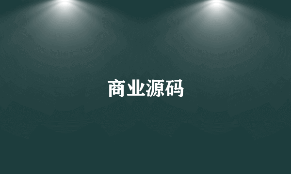 商业源码