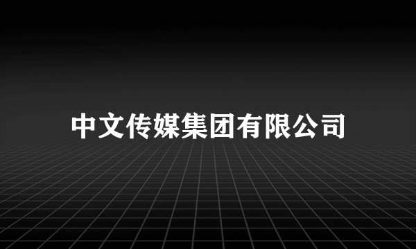 中文传媒集团有限公司