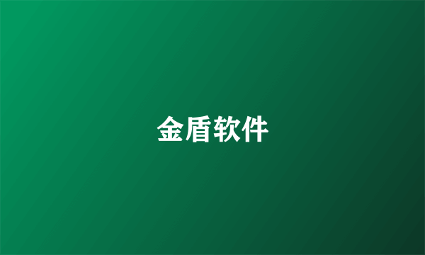 金盾软件