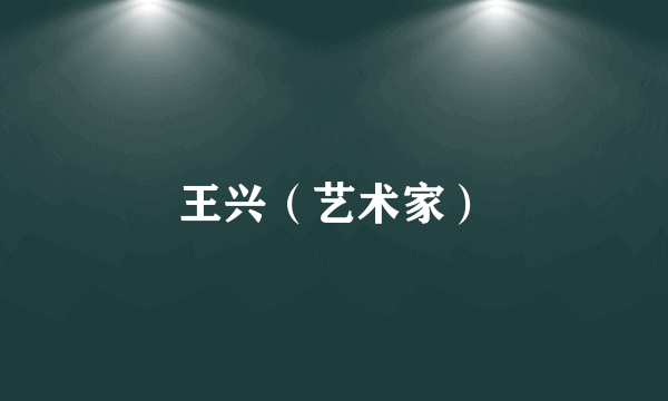 王兴（艺术家）