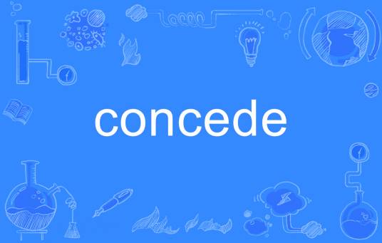 concede