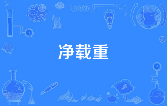 净载重