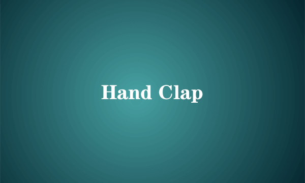 Hand Clap