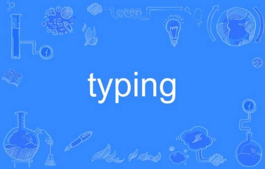 typing