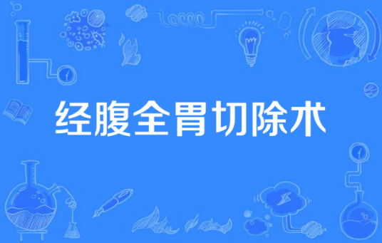 经腹全胃切除术