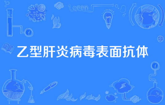 乙型肝炎病毒表面抗体