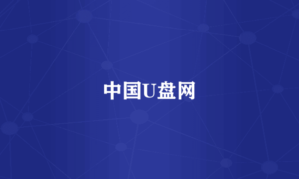 中国U盘网
