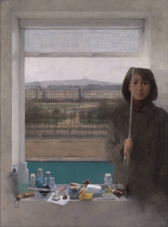 冬雨（杨世斌油画作品）