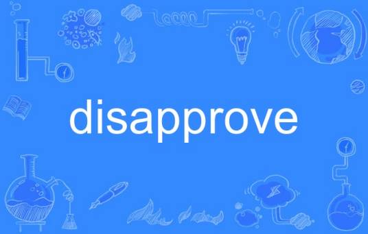 disapprove