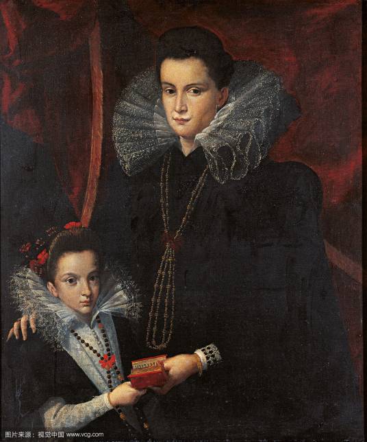 一个贵妇的画像