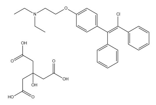 氯米芬柠檬酸盐