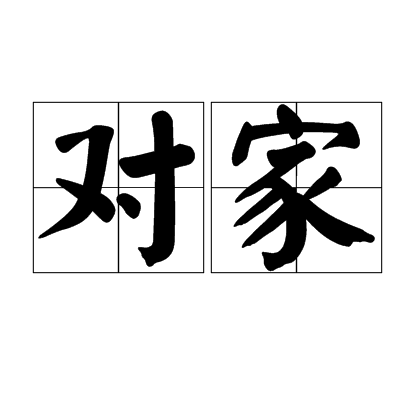 对家