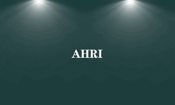 AHRI