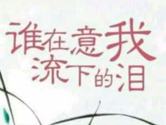 谁在意我流下的泪（禤道秒演唱歌曲）