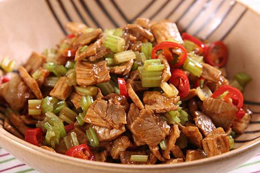 小炒黄牛肉