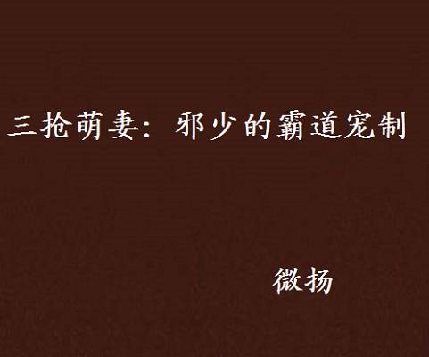 三抢萌妻：邪少的霸道宠制