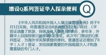Q字签证