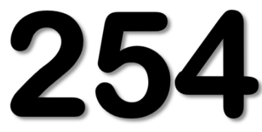 254