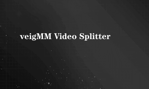 veigMM Video Splitter