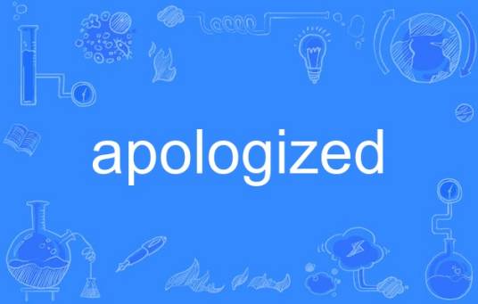 apologized
