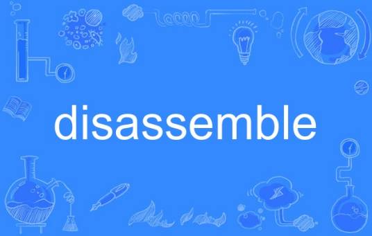 disassemble
