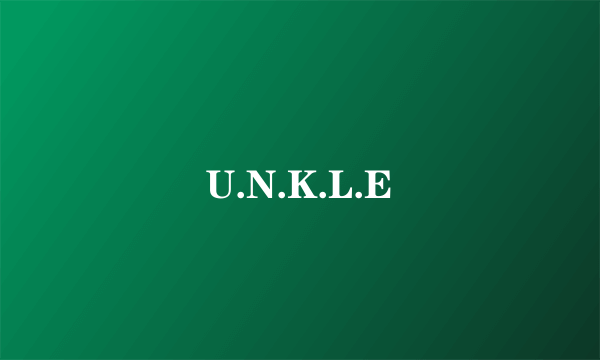 U.N.K.L.E
