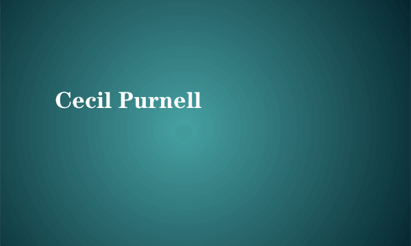 Cecil Purnell