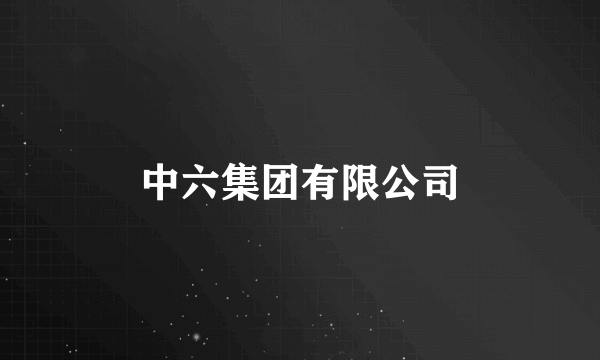 中六集团有限公司