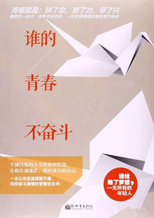 谁的青春不奋斗（spirt2008创作的网络小说）