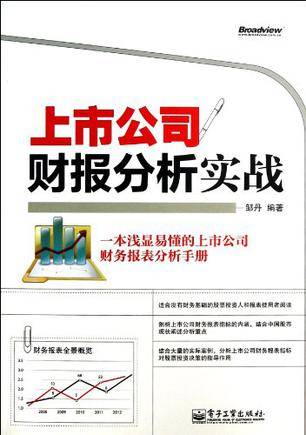上市公司财报分析实战（2013年电子工业出版社出版的图书）