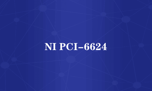 NI PCI-6624