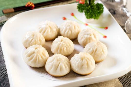 生煎小笼包