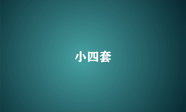 小四套