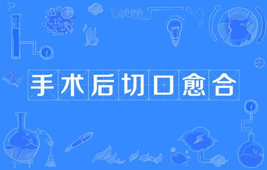 手术后切口愈合