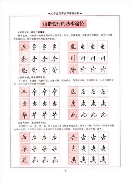 等级汉字