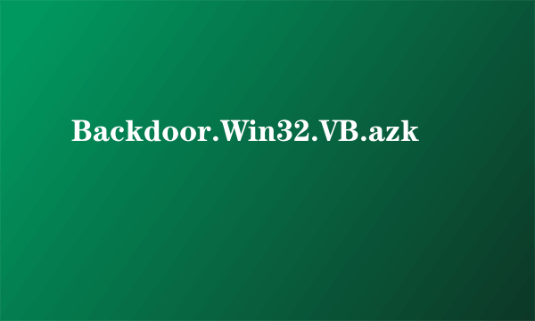 Backdoor.Win32.VB.azk