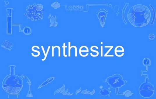 synthesize