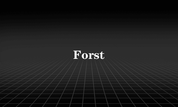 Forst