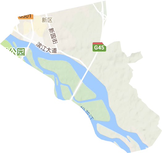 新区街道（吉林省松原市宁江区辖街道）