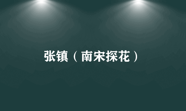 张镇（南宋探花）
