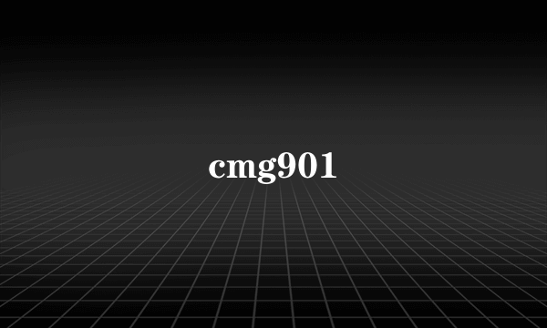 cmg901