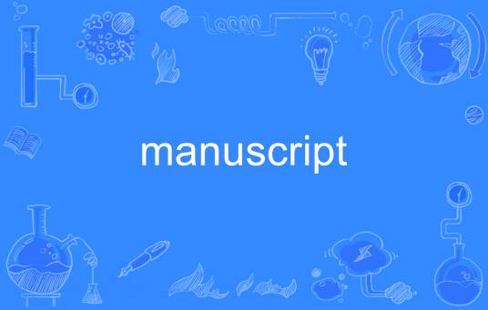 manuscript