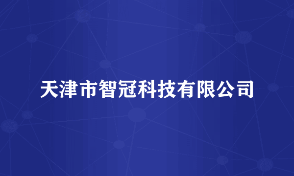 天津市智冠科技有限公司
