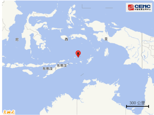 11·1印尼班达海地震