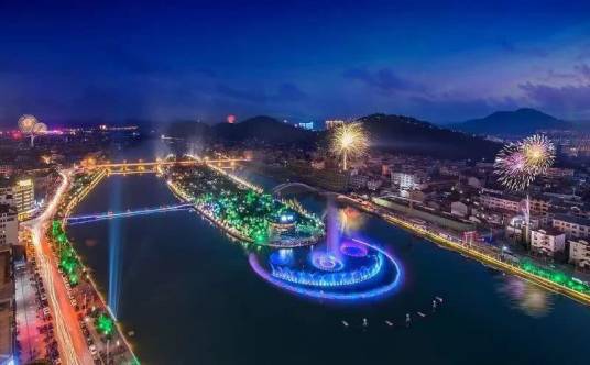 一江两岸灯光秀