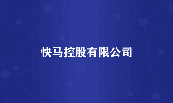 快马控股有限公司